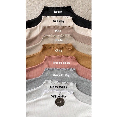 Bymeldev Basic Rib Top 2 Size Nonbusui Busui