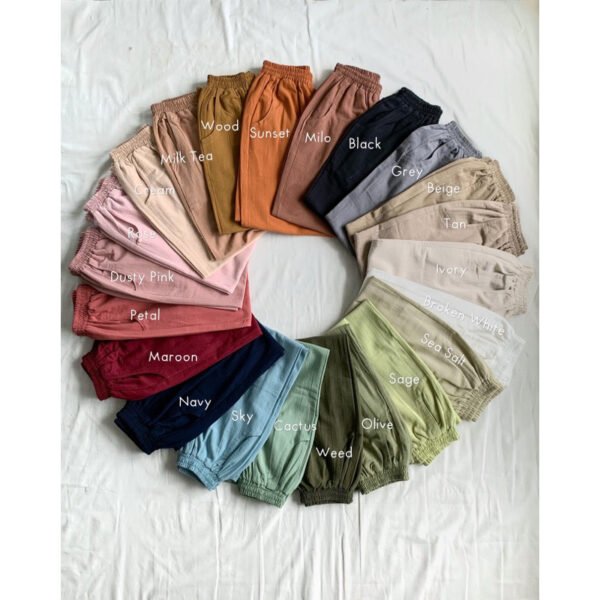 Bymeldev Basic Linen Pants Allsize Jumbo Size