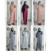 ByMeldev Oversized Stripes Maxi Cotton Dress