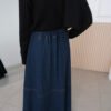 13fea755-f09f-48cf-ae70-cf52a7c931a0.jpg ByMeldev A-Line Denim Skirt Rok Denim Premium