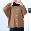 ByMeldev Rose Terry Batwing Cardigan Atasan Batwing