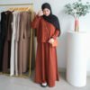 18077b4c-cfdc-400c-aea7-066a610e4467-1.jpg ByMeldev Venus Button Cardi Set Setelan Cardigan Inner Dress Busui Nonbusui