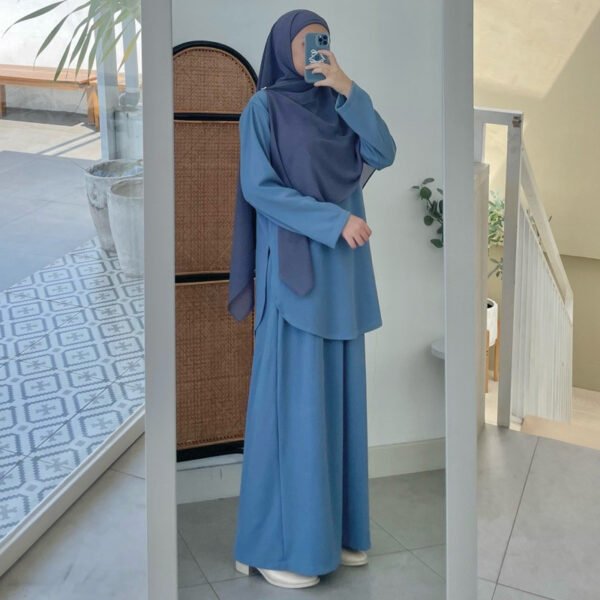 ByMeldev Oval Skirt Set Busui Nonbusui Setelan Rok