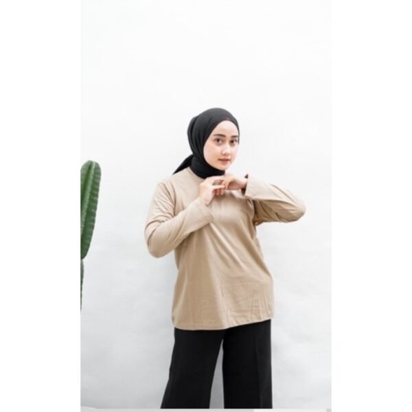 Bymeldev (BASIC COLOURS) Premium Reguler Longsleeve Tees Busui Nonbusui