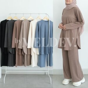 ByMeldev Naira Oval Set Busui Nonbusui Setelan Celana