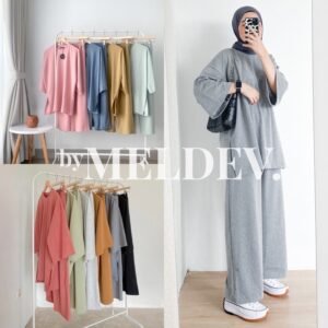 Bymeldev Setelan Oversized Terry Set Busui Nonbusui Bumil Friendly