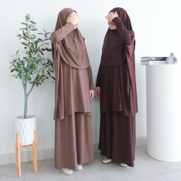 ByMeldev Medina Jersey Hijab Set Busui Nonbusui Bumil Friendly
