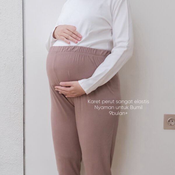 ByMeldev Celamis Bumil Friendly Celana Dalaman Gamis Jogger Pensil