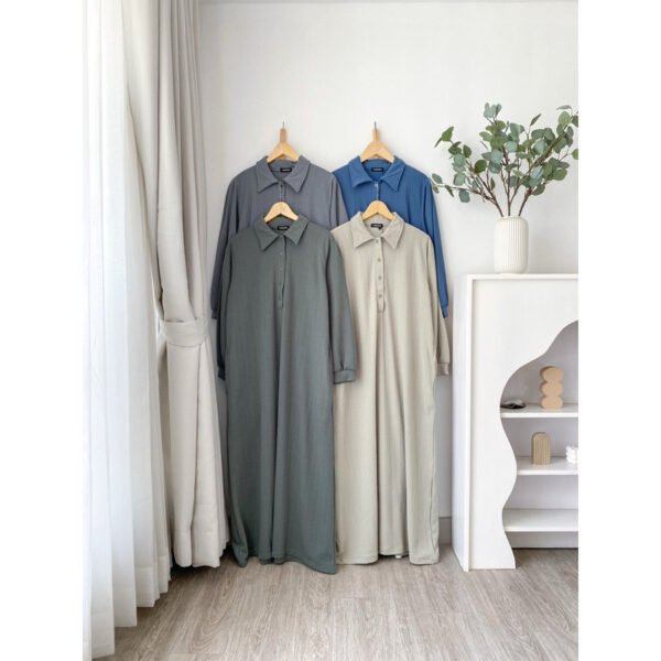 ByMeldev Button Knit Dress