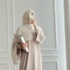 ByMeldev Turkish Basic Handsock Dress