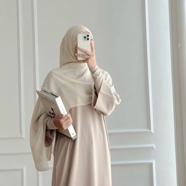 ByMeldev Turkish Basic Handsock Dress