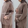 Bymeldev Pocket Oversized Knit Top Busui&Nonbusui