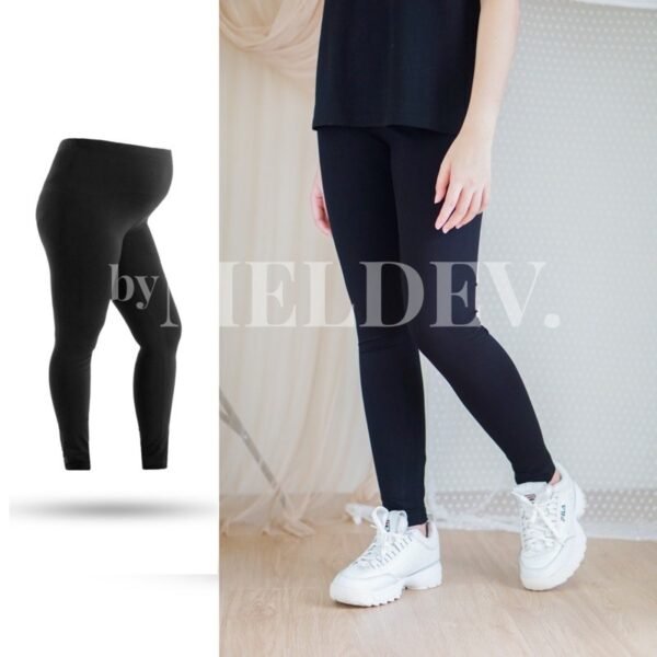 4aef2929-5563-4c71-bf8d-7f8108570cf8.jpg Bymeldev Premium Legging Basic Hitam Nonbumil Bumil Allsize & Jumbo