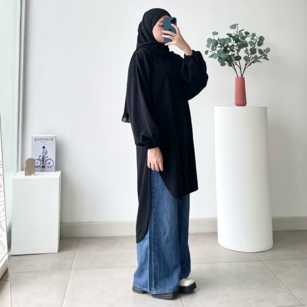 ByMeldev Alona Oval Maxi Tunik Busui Nonbusui