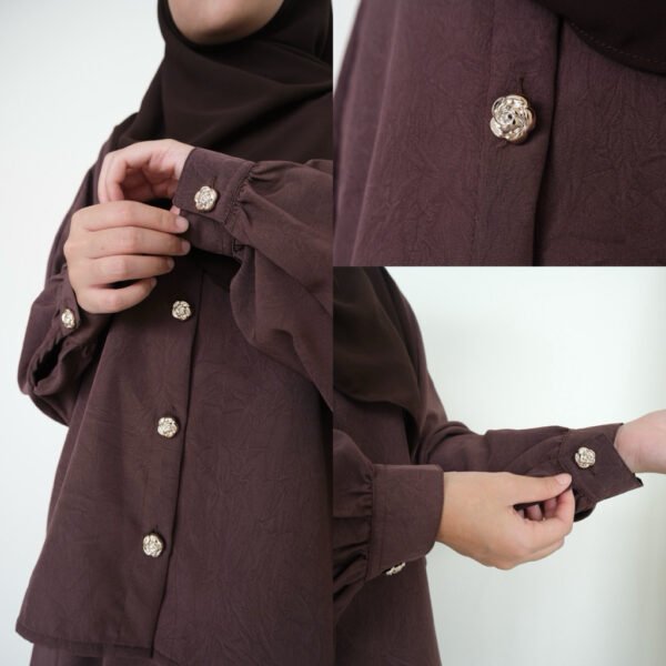 ByMeldev Rose Batwing Skirt Set Setelan Rok