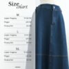 63dfbd06-708e-4cfa-b505-de0b36d6a821.jpg ByMeldev A-Line Denim Skirt Rok Denim Premium