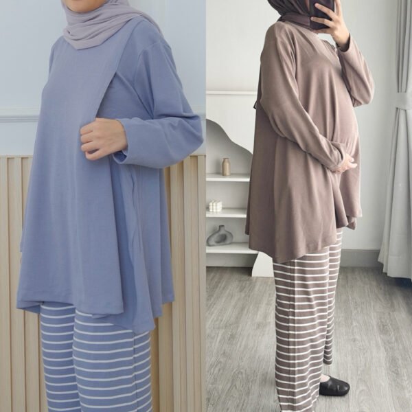 66bc88b4-1de2-43f9-9bdd-553be7a9b960.jpg ByMeldev Tania Knit Stripes Set Busui Nonbusui