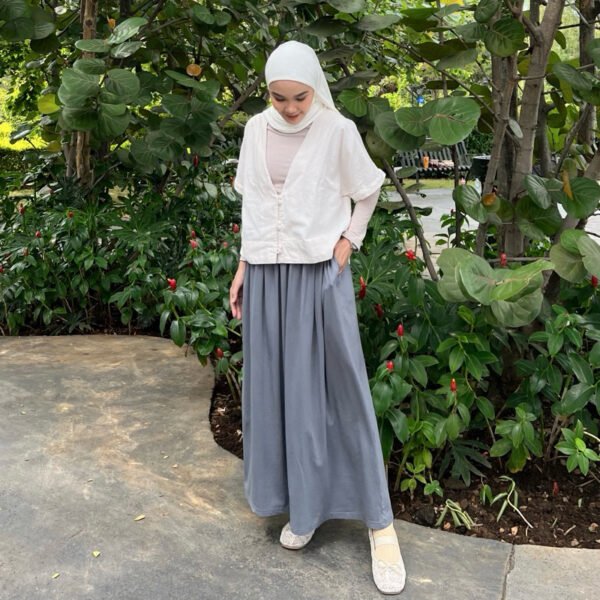 ByMeldev Basic Cotton Skirt Rok Kain Bumil Friendly