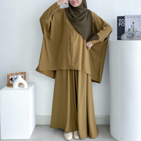 ByMeldev Hafwah Skirt Set Busui Bumil Friendly Set Umroh