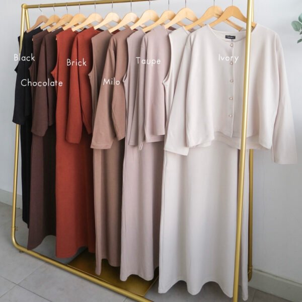 72b69afd-db77-4b52-aaac-75c347e51722-1.jpg ByMeldev Venus Button Cardi Set Setelan Cardigan Inner Dress Busui Nonbusui