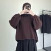 ByMeldev Yumii Oversized Top Knit Busui Nonbusui