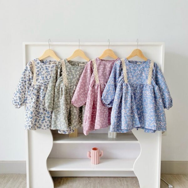 [1-6thn] ByMeldevKids - Summer Flower Dress Anak Perempuan Motif Bunga