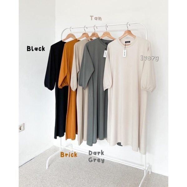 ByMeldev Basic Slim Tunik Nonbusui Busui