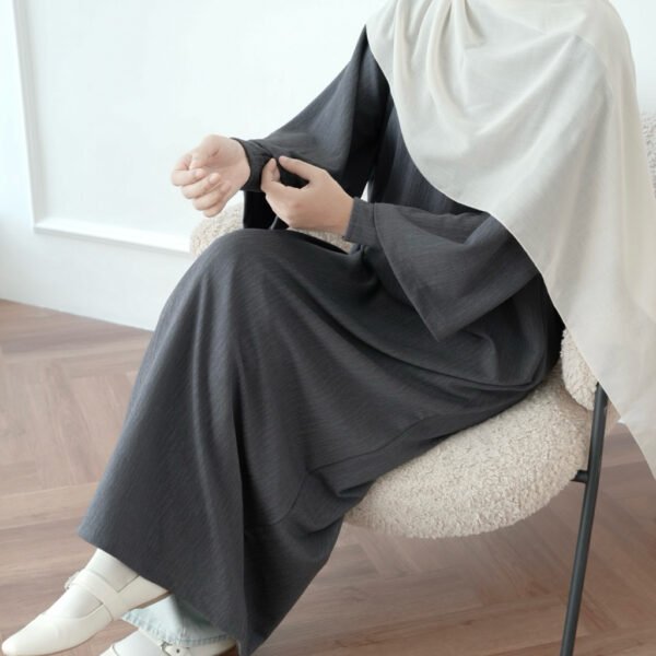 ByMeldev Turkish Basic Handsock Dress