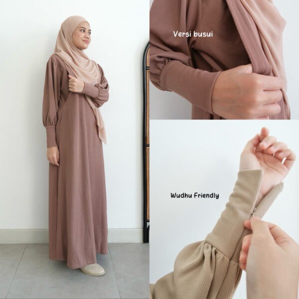 ByMeldev Balloon Knit Dress Busui Nonbusui