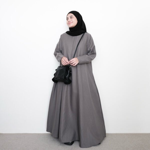 82ebe330-a5d9-440d-b1fe-804e2c753cdf.jpg ByMeldev Basic Belucci Stripes Dress Gamis Salur Premium