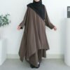847d0a3c-0475-495c-b605-ef9fba35071d.jpg ByMeldev Hafwah Batwing Cullote Set Setelan Daily dan Umroh