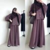 ByMeldev Rose Batwing Skirt Set Setelan Rok