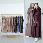 ByMeldev Medina Jersey Hijab Set Busui Nonbusui Bumil Friendly