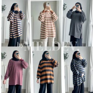 ByMeldev Premium Cotton Stripes Longsleeve