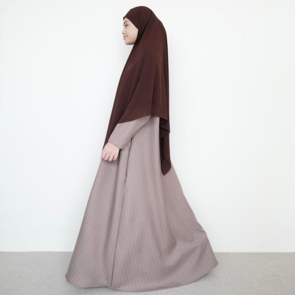 WhatsApp Image 2025-12-30 at 10.08.30 ByMeldev Basic Belucci Stripes Dress Gamis Salur Premium