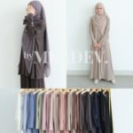 ByMeldev Tulip Pleats Skirt Set Setelan Rok Busui Nonbusui