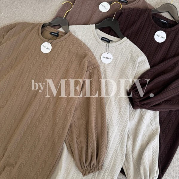 ByMeldev Yumii Oversized Top Knit Busui Nonbusui