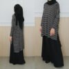 bb27ef04-9587-40d8-8e95-ae5704344254-1.jpg ByMeldev Laila Batwing Stripes Skirt Set Busui Nonbusui Bumil Friendly