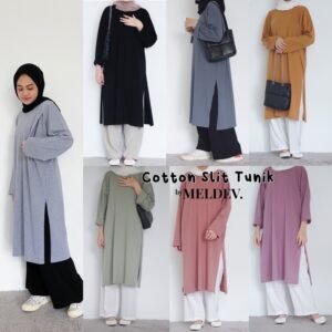 c44b288c-51ca-40d1-a2ae-f9c148cb7081-1.jpg Bymeldev Cotton Slit Tunik Polos Busui dan Non Busui