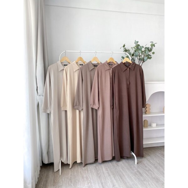 ByMeldev Button Knit Dress