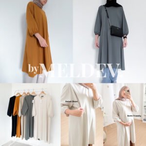 cc6d9772-786b-4c25-96a8-521ae769b0ad-1.jpg ByMeldev Basic Slim Tunik Nonbusui Busui