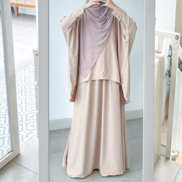 ByMeldev Hafwah Skirt Set Busui Bumil Friendly Set Umroh
