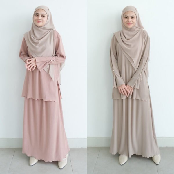 f5ca1a58-5397-44e1-ba83-4a7b50bb7791.jpg ByMeldev Tulip Pleats Skirt Set Setelan Rok Busui Nonbusui