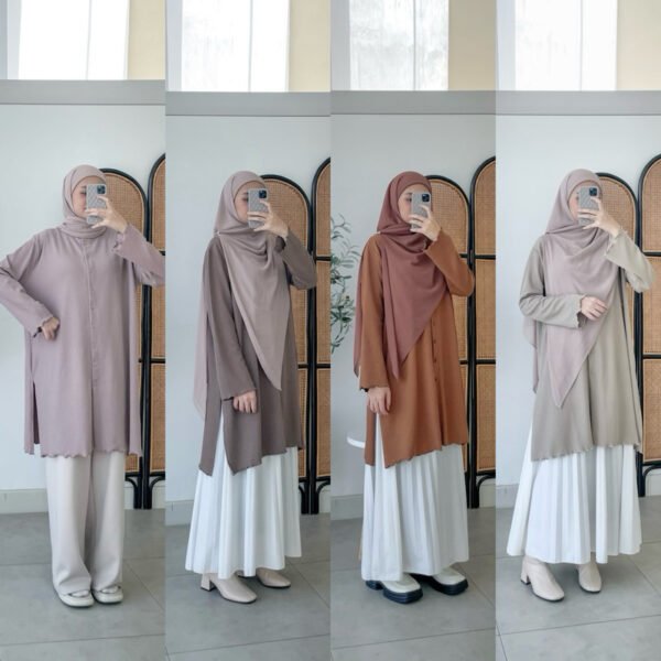 fa734744-98b6-4adf-b41d-45699b85f0f9-1.jpg ByMeldev Wavy Knit Tunik Cardi