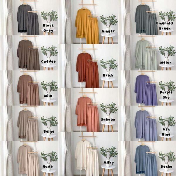 ByMeldev Lanna Knit Set Busui Nonbusui