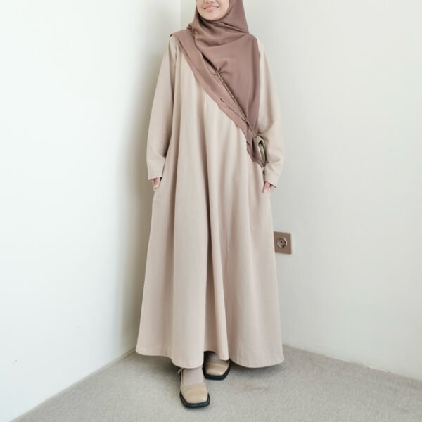 ByMeldev Basic Polo Dress Gamis Polo Busui Friendly