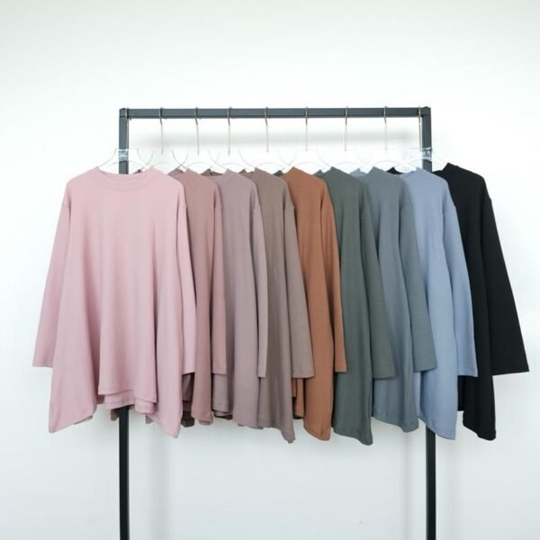 ByMeldev Knit A-Line Top Busui Nonbusui Bumil Friendly