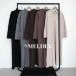 ByMeldev Basic Polo Dress Gamis Polo Busui Friendly
