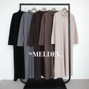 9acc8b08-42ed-4dea-89c7-4820c14206c9.jpg ByMeldev Basic Polo Dress Gamis Polo Busui Friendly