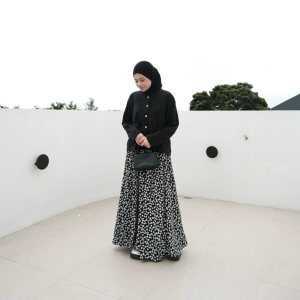 IMG_3467 ByMeldev Clover Button Set Setelan Rok Motif Bumil Busui Friendly